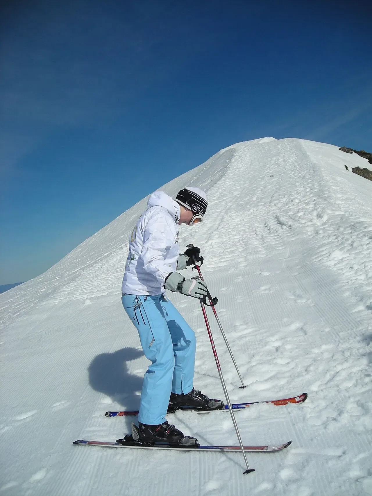 Snow-covered slopes at Mount Buller in Victoria